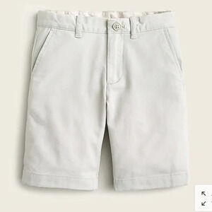 New Crewcuts Stretch Stanton Chino Shorts Size 5 Stone